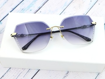 ЖЕНСКИЕ СОЛНЦЕЗАЩИТНЫЕ ОЧКИ БЕЗРАМКИ