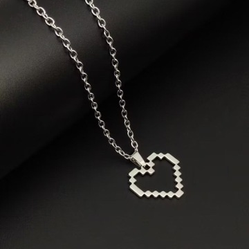 New Simple Heart Spider Bear Cross Pendant
