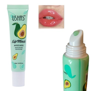 nawilżający błyszczyk MASKA DO UST super shine15ml