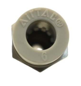 Złączka wtykowa prosta z uszczelką AIRTAC GPC6M5 M5-6