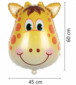 ZESTAW BALONÓW BALONY NA ROCZEK 1 URODZINY zwierzątka ZOO SAFARI DEKORACJE