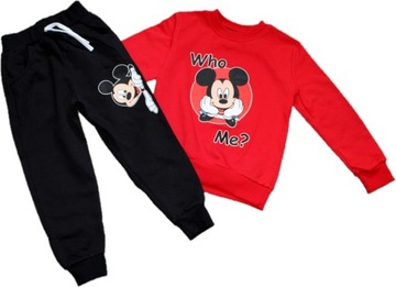 OCIEPLANY dres komplet dresowy MICKEY 122 / 6-7