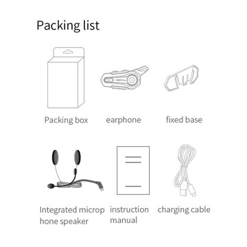 BT-интерком на мотоцикле с гарнитурой на шлеме