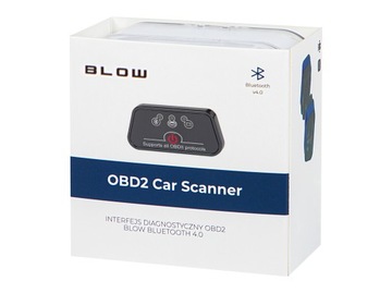 OBD2 ДИАГНОСТИЧЕСКИЙ ИНТЕРФЕЙС BLUETOOTH ANDROID ТЕСТЕР iOS WINDOWS ПОЛЬСКИЙ