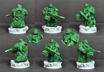 Figurka SF Dwarf / Squat Marine + Podstawka 28mm Scibor 28SF0214 WH40K