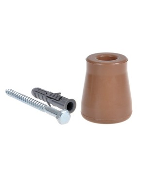 ODBOJNIK DRZWIOWY GUMOWY ODBÓJ STOPER BRĄZ 60mm