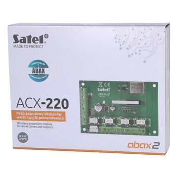 Беспроводной расширитель ввода-вывода ACX-220, Satel