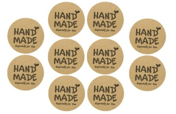 H2 NAKLEJKI HAND MADE 10szt
