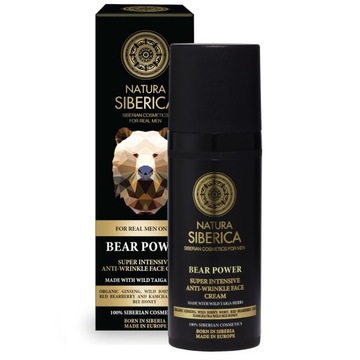 Natura Siberica MEN krem przeciwzmarszczkowy do twarzy, 50ml