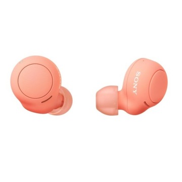 Słuchawki Sony Bluetooth WFC500D (pomarańczowe)