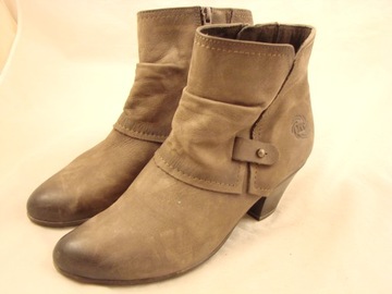 40 UK7 BOTKI BUTY # MARCO TOZZI # OCIEPLANE SKÓRA 1392