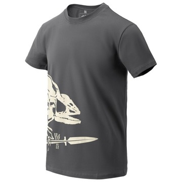 Koszulka T-shirt bawełniany Helikon Full Body Skeleton - Szary S