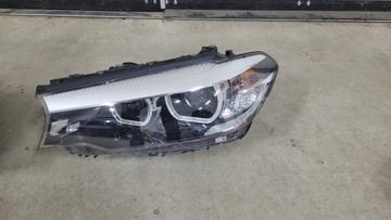 BMW 5 G30 LAMPA FULL LED Z DOŚWIETLANIEM LEWA 7439203-01 KOMPLETNA