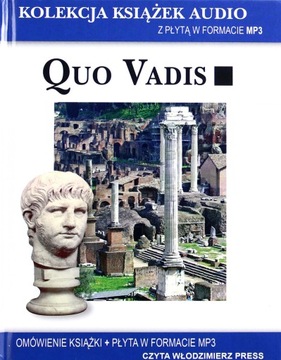 QUO VADIS (ROZDZIAŁ 1-45) - HENRYK SIENKIEWICZ (BOOKLET) AUDIOBOOK CD-MP3