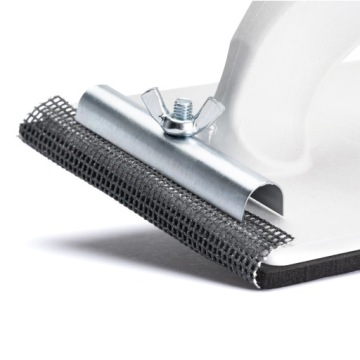 КОМЕНСАЛЬ Мастерок для наждачной бумаги и сетки 105мм