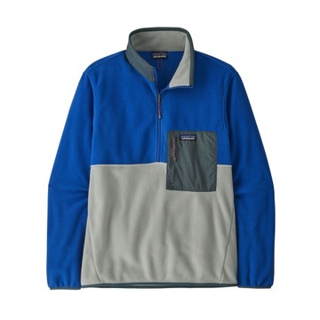 Bluza polarowa męska Patagonia Microdini 1/2 Zip P/O sleet green M