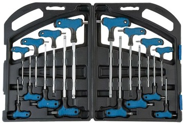 KLUCZE HEX I TORX 16szt walizka NITEO ZESTAW