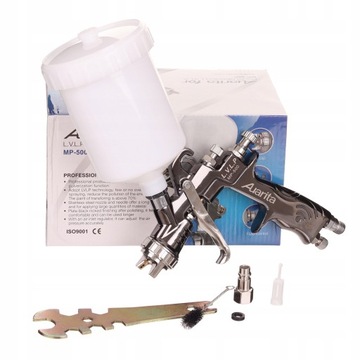 Pistolet Lakierniczy Auarita MP-500 LVLP Dysza 1,5mm Reduktor Elektroniczny