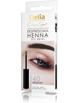 Delia Ekspresowa henna do brwi Brąz
