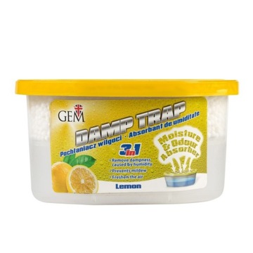 LEMON MOISTURE ABSORBER GEM DAMP TRAP 400 МЛ