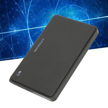 Корпус жесткого диска SSD 2,5 дюйма, черный USB3.0 SSD-накопитель SATA 2,5 дюйма, механический последовательный порт