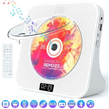 Bluetooth Hi-fi Přehrávač Bluetooth, Přenosný, Přenosný, Bílý, S Časovačem