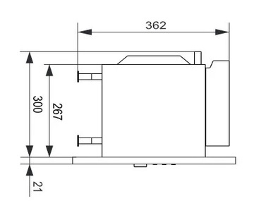 AMICA МИКРОВОЛНОВАЯ AMGB20E2GB ВСТРАИВАЕМАЯ