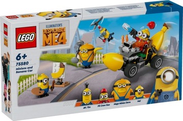 LEGO Minions Minionki i bananowóz 75580