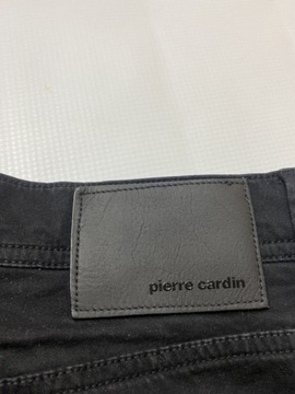 Pierre Cardin LYON tapered FutureFlex Flexibility czarne Spodnie W 33 L 30