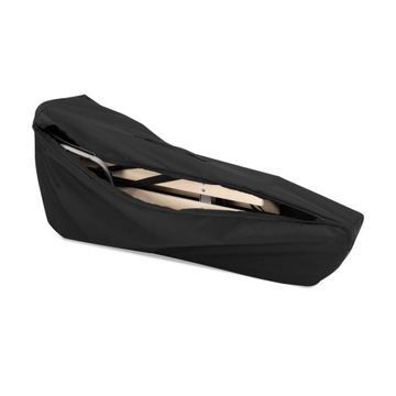 Детские санки со спинкой металлические Space KUNERT, складные, с чехлом