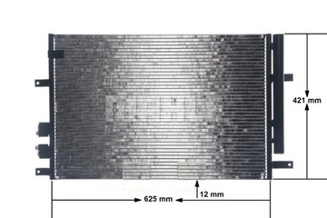 CHLADIČ KLIMATIZACE ALFA ROMEO