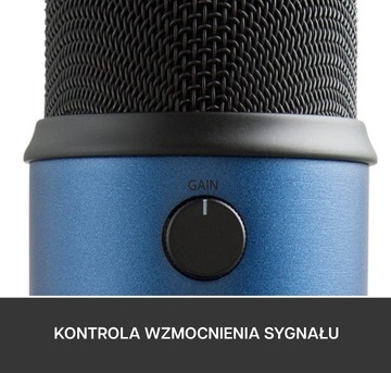 Студийный USB-микрофон BLUE YETI — серебристый