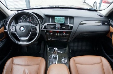 BMW X3 F25 SUV 2.0 20i 184KM 2014 BMW X3 2.0 Benzyna 184 KM 4x4, Lift, Navi, Automat, SalonPL, FV23, GWARANC, zdjęcie 10