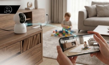 IP КАМЕРА 5 МП ЗУМ ВНУТРИ ПОВОРОТНАЯ WIFI СИГНАЛИЗАЦИЯ ДЕТЕКЦИЯ FHD УМНАЯ