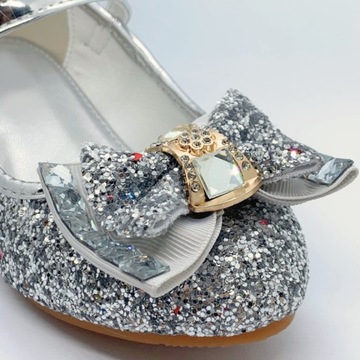 Shiny Ballerinas Slippers Formal Shoes для девушки 17 см R.26