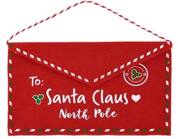 РОЖДЕСТВЕНСКИЙ КОНВЕРТ ДЛЯ ПИСЬМА Деду Морозу