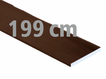 Płaskownik aluminiowy 25x3 brązowy matowy 2m