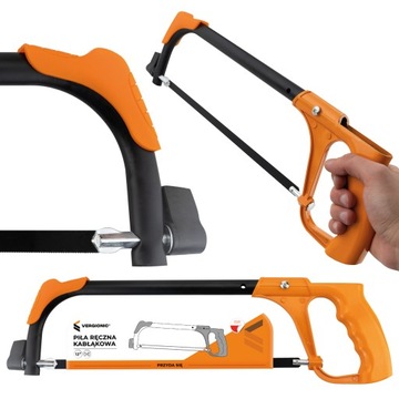 Ручная пила луковая по дереву по металлу, регулируемое пильное полотно