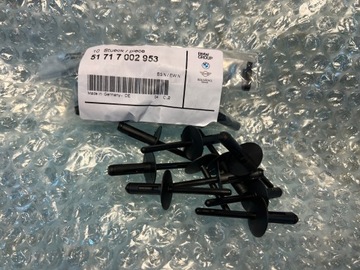BMW X3 X5 OEM 10x KOŁEK NIT NADKOLA PROGI 51717002953