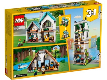 LEGO Creator 3в1 31139 БЛОКИ «Уютный дом»