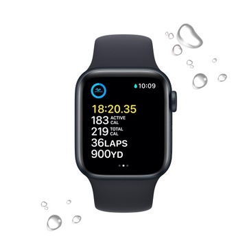 Apple Watch SE 2022 GPS 40 мм OLED WiFi NFC черные