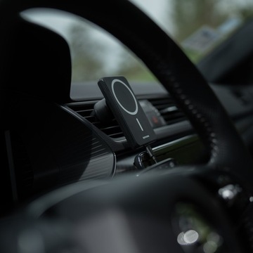 АВТОМОБИЛЬНЫЙ ДЕРЖАТЕЛЬ ТЕЛЕФОНА QI АВТОМОБИЛЬНОЕ ЗАРЯДНОЕ УСТРОЙСТВО ДЛЯ IPHONE MAGSAFE