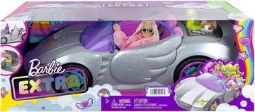AUTO dla lalki Barbie HDJ47 Kabriolet Gwiazd + Akcesoria