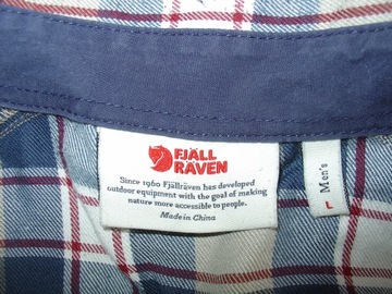 FJALLRAVEN FJALLGLIM МУЖСКАЯ ТРЕККИНГОВАЯ РУБАШКА L
