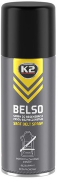 K2 BELSO SPRAY DO REGENERACJI PASÓW BEZPIECZEŃSTWA