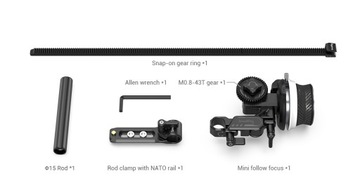 SmallRig 3010 Mini Follow Focus