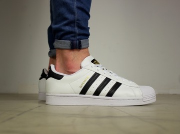 męskie buty Adidas Superstar SKÓRA sportowe