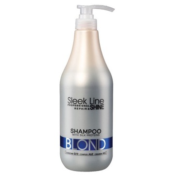 STAPIZ SLEEK LINE SZAMPON BLOND 1000ml JEDWABIEM