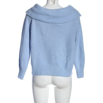 H&M Sweter z golfem Rozm. EU 36 niebieski