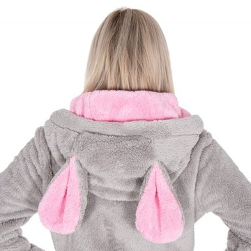 ХАЛАТ ЖЕНСКИЙ ТЕПЛЫЙ С КАПЮШОНОМ R.M/L, ЗАВЯЗЫВАЕМЫЙ НА ТАЛИИ, ТОЛСТЫЙ, ДЛИННЫЙ, МЯГКИЙ